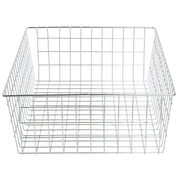 Bagel Basket Rectangular Chrome Plated Wire- 14 5/16 L x 20 1/4 W x 6 1/8 H by WIRECRAFT MANUFACTURING COMPANY – Wire, Chrome, Model WCH0179