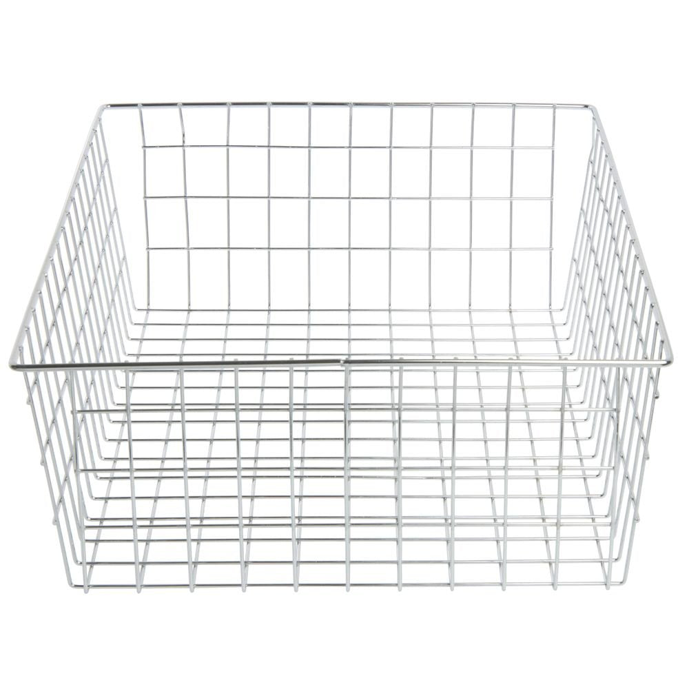 Bagel Basket Rectangular Chrome Plated Wire- 14 5/16 L x 20 1/4 W x 6 1/8 H by WIRECRAFT MANUFACTURING COMPANY – Wire, Chrome, Model WCH0179