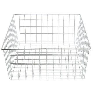 Bagel Basket Rectangular Chrome Plated Wire- 14 5/16 L x 20 1/4 W x 6 1/8 H by WIRECRAFT MANUFACTURING COMPANY – Wire, Chrome, Model WCH0179