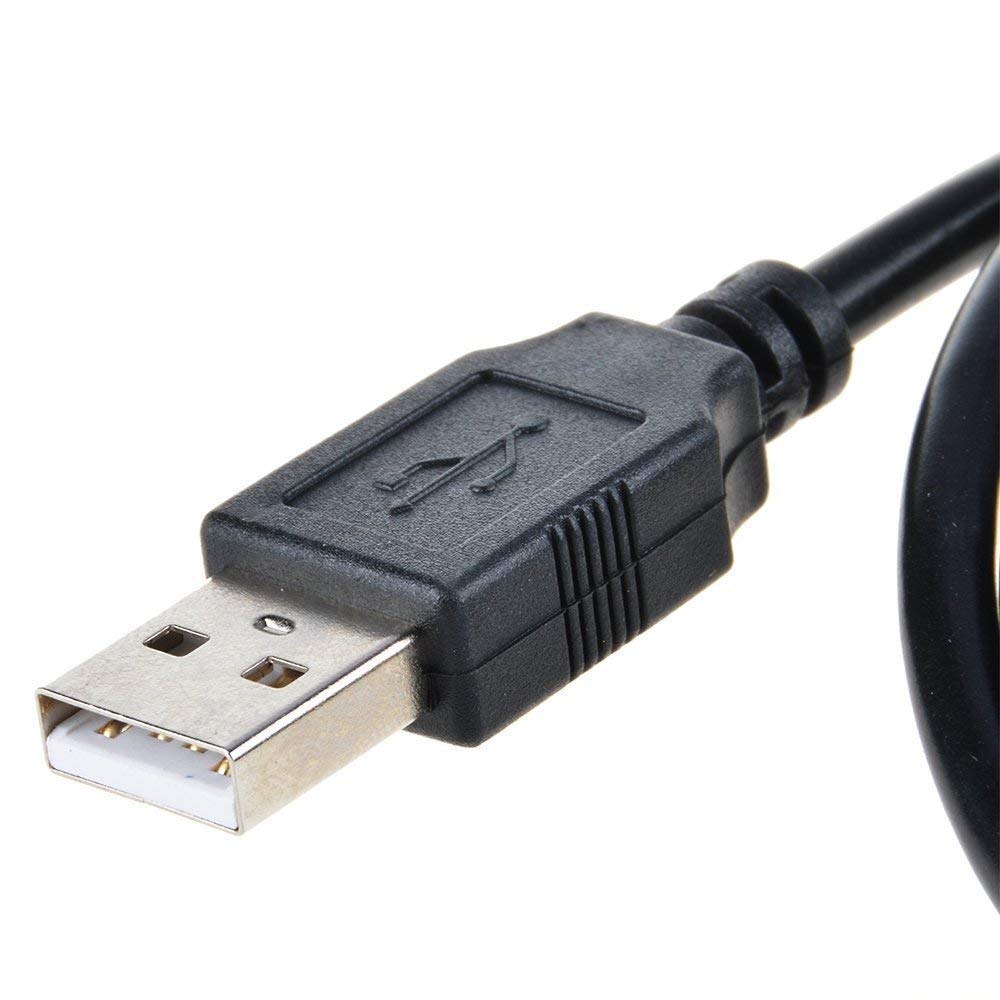 USB Data/Sync Cable Cord Lead for Vulcan Electronics Model No. VNB14002IE Venture II 2 14 Slim Laptop Notebook PC VNB140021E by BestCH – Polycarbonate, Black
