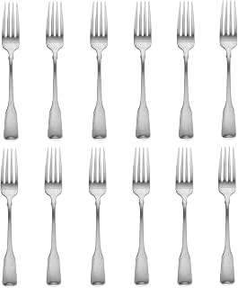 Oneida American Colonial 18/8 Stainless Steel Dinner Fork (Set of Twelve)