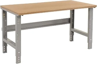 Global Industrial Adjustable Height Workbench C-Channel Leg, 72" W x 30" D