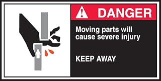 Label, Accuform Signs, LECN172, 5.1cm - 1.3cm Hx 5"W