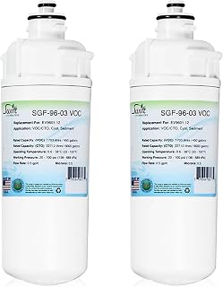 Cartridge: AC SGF-96-03 VOC Replacement Water Filter for Everpure EV9601-12, White (2 pack)