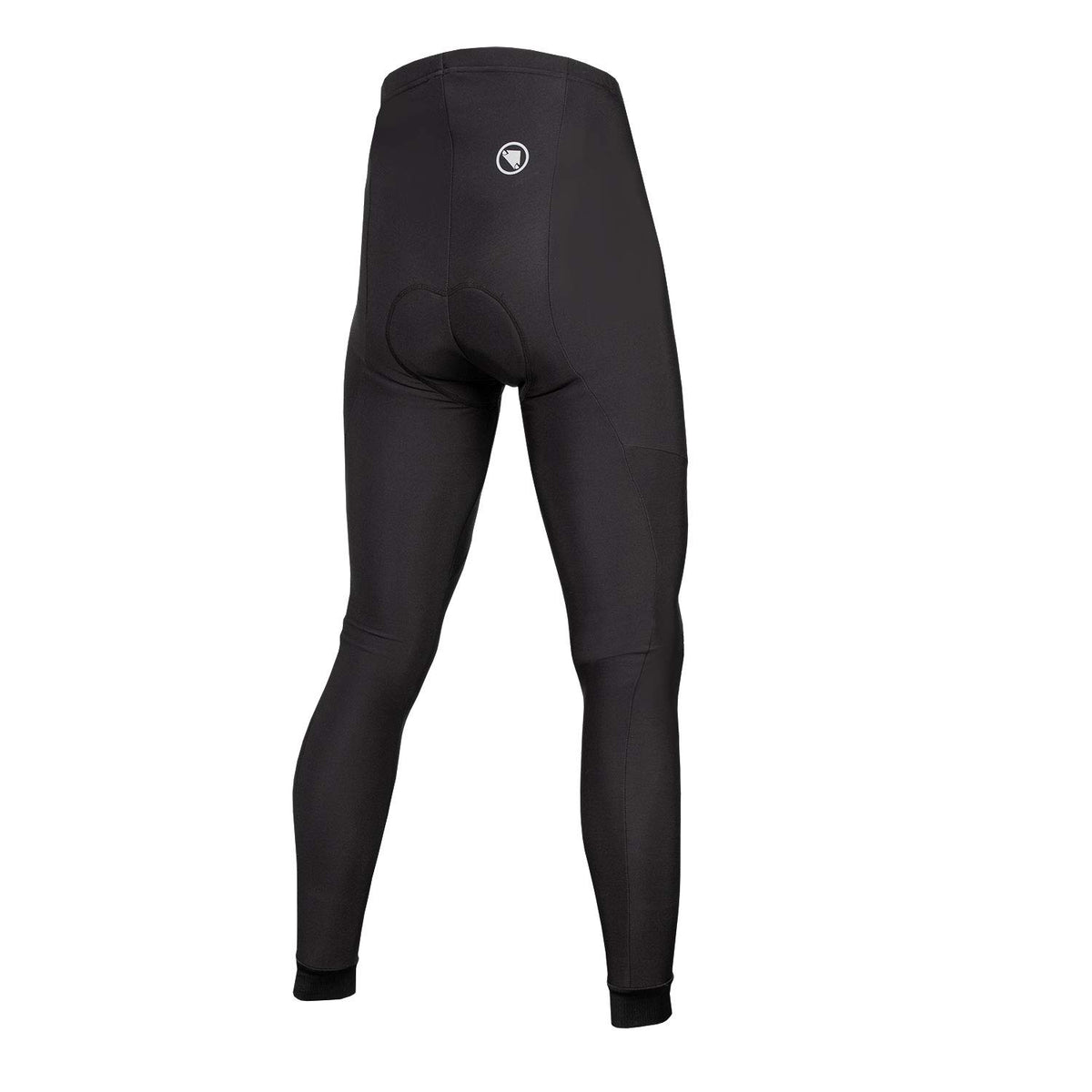 Men's Xtract Waist Cycling Tight with Pad Black by Endura – Small, Fleece, Black, Model E5081BK/3