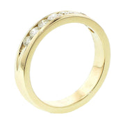 0.75 CT Channel Set Anniversary Round Diamond Wedding Band in 14k Yellow Gold - Size 10. by VIP Jewelry Art – Yellow Gold, Yellow,Gold, Model WB105YVIP