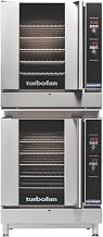Moffat Turbofan G32 Full Size Countertop Gas Convection Ovens w/Stand, Double Stack, Digital Control