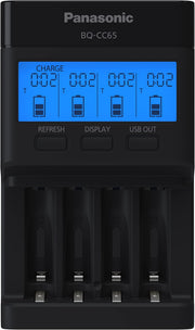 Panasonic (Pack of 12) / Battery Charger / Black Battery Chargers