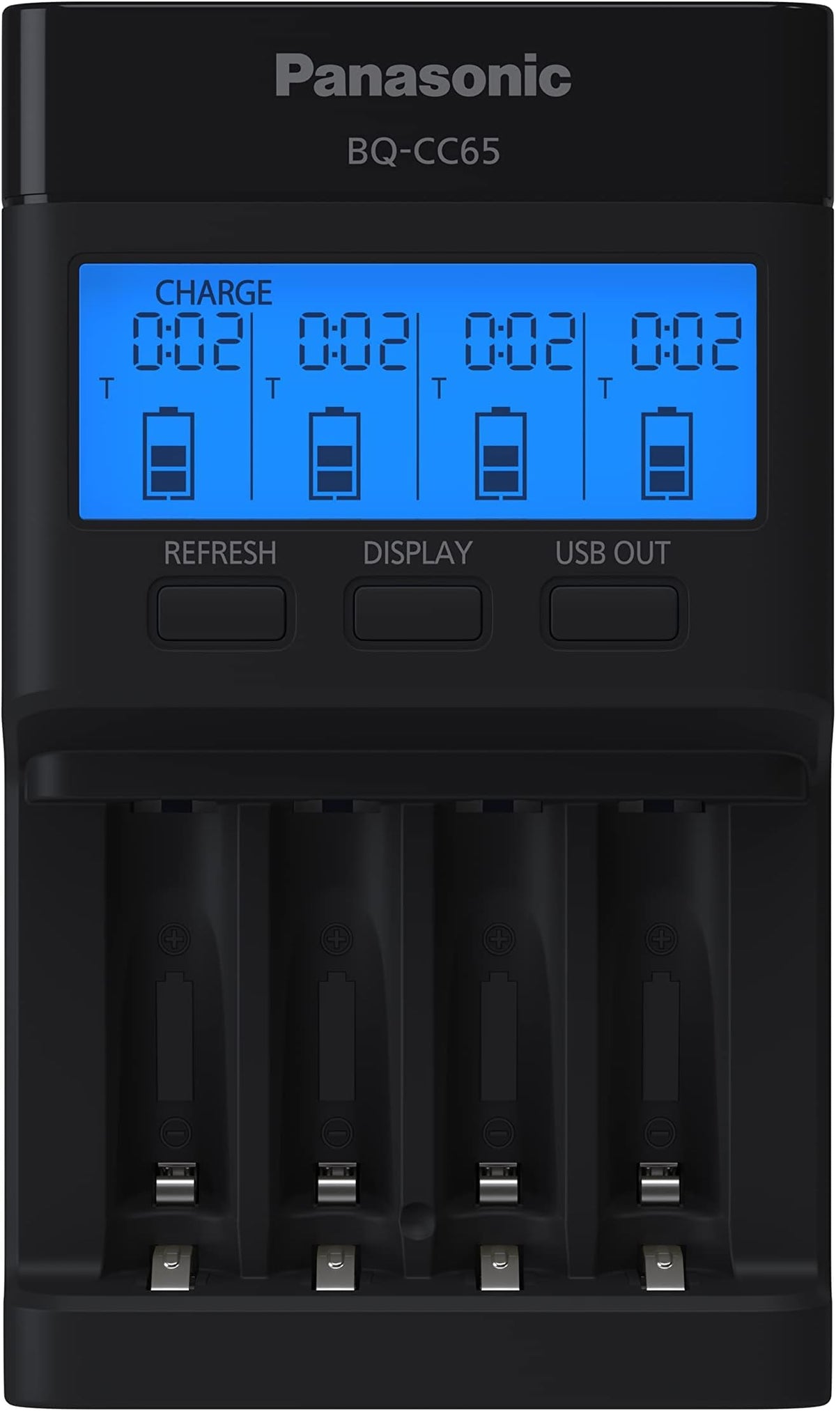 Panasonic (Pack of 12) / Battery Charger / Black Battery Chargers