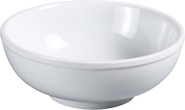 Yanco AC-7-M ABCO 7.5" Menudo Bowl, 25 oz, Porcelain, Super White, Pack of 24