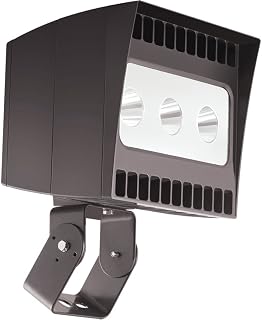 RAB Lighting EZLED78TY 78W Warm LED 3HX3V Trunnion, 3 X 26W Bronze