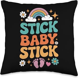 IVF in Vitro Fertilization Transfer Day Fertility Pregnancy Throw Pillow