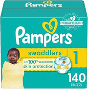 Pampers Swaddlers Newborn Diapers Size 1 140 Count
