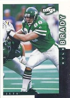 Football NFL 1998 Score #222 Kyle Brady #222 NM NY Jets