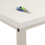60" W x 30" D Adjustable Height Workbench by Global Industrial – 30"L x 60"W x 4.5"H, Plastic,Steel, Tan, Model 606976TN