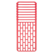 Dish Drying Mat with Rack (Red) by Cuisinart – Standard, Plastic, Red, Model 18US6251RED