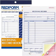 Rediform Receiving Record, Carbonless Triplicate, 5.5 x 7.5 Inches, 50 Sets per Book (2L260)