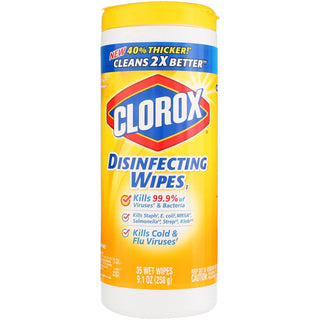 WIPE LEMON 35CT by Clorox – 35 Count (Pack of 6), Pack of 6, Model 0044600015941