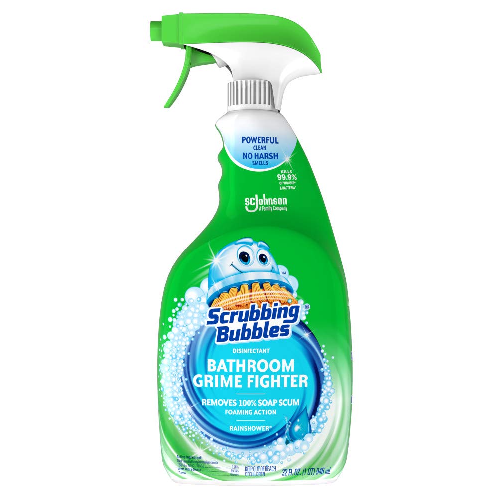 Scrubbing Bubbles 32 Fl Oz (Pack of 1) / Rainshower / Rainshower Grime Figher Aerosol Multipurpose Bathroom Cleaners