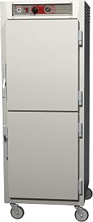 Metro C569-SDS-U C5 6 Series Reach-in Heated Holding Cabinet, Full Height, Stainless Steel, Dutch Solid Doors, Universal Wire Slides