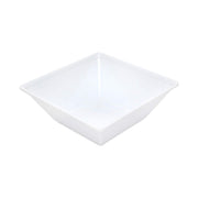 Passion White melamine dinnerware collection 52 oz 8" x 8" square bowl by Thunder Group – 52.0 ounces, Melamine, White, Model PS5008W