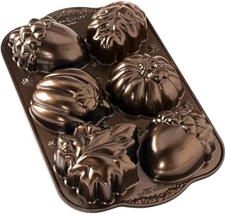 Nordic Ware Autumn Treats Pan, Bronze
