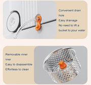 Spin Mop and Bucket Set by JBNCRYGD – One Size, One Color