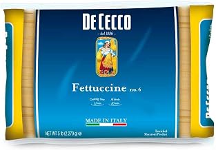 De Cecco Pasta Dececco Fettucini Pasta, 5 Pound -- 4 per case.