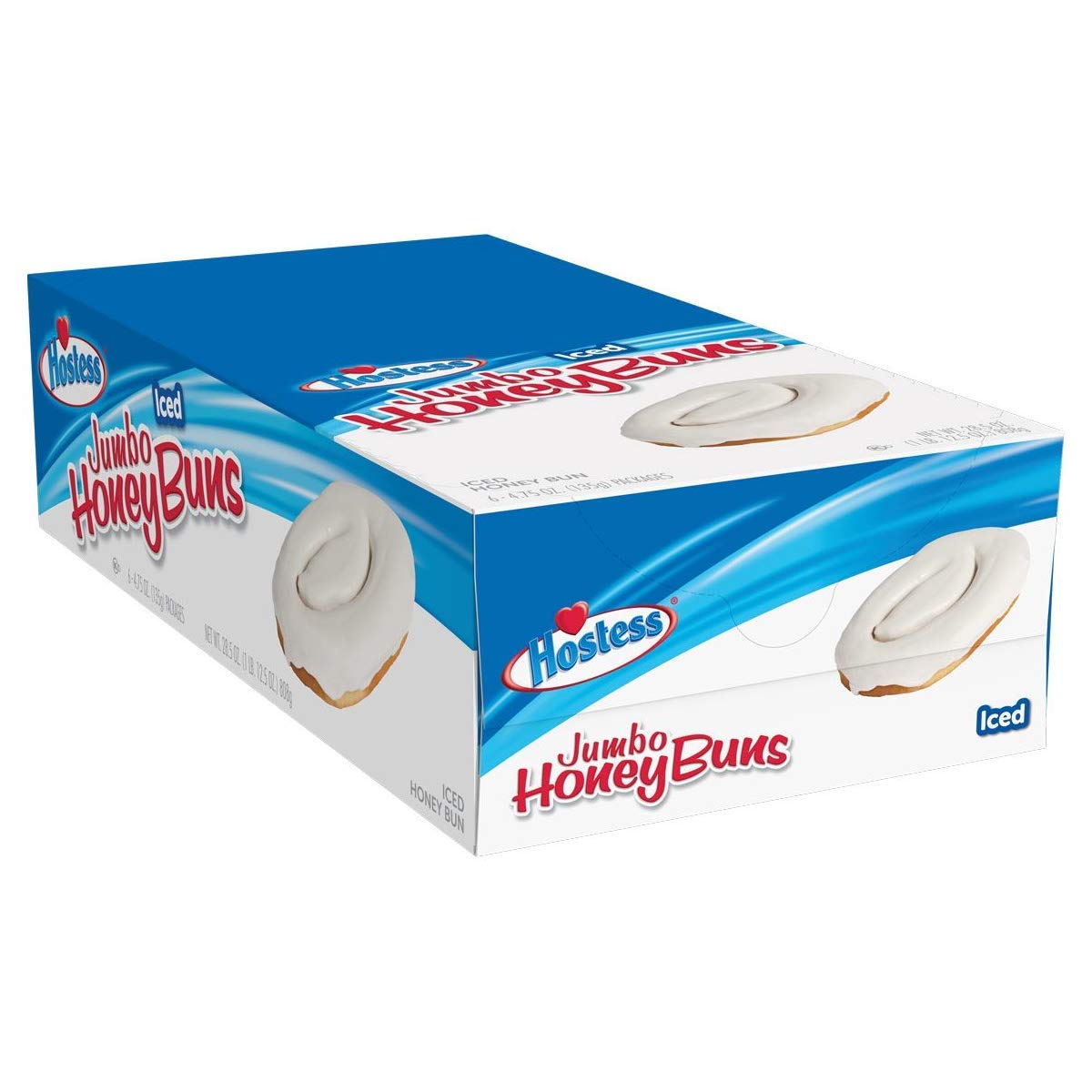 ICED HONEY BUN 6CT by Hostess – 6, honey, Model 888109010676