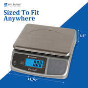 San Jamar 66.0 pounds / Metal / 1 Digital Scales