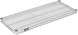 Nexel S1248C 48" W x 12" D Chrome Wire Shelf, Steel, 800 Lbs Capacity