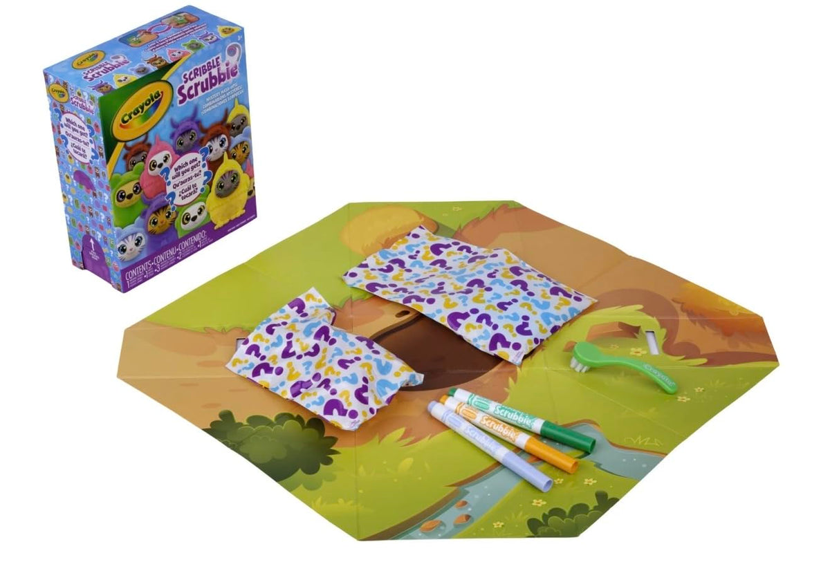 Scribble Scrubbie Mystery Mash-Ups by Crayola – Standard, Crayola, Multicolor, Model Crayola