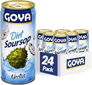 Goya Foods Diet Guanabana Nectar, Soursop, 9.6 Fl Oz (Pack of 24)