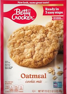Betty Crocker Cookie Mix Oatmeal 17.5 oz (Pack of 3)