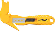 Concealed Blade Safety Knife (SK-10) - Tape Slitter by OLFA – 17,8mm, Plastic, Yellow, Model 1096854