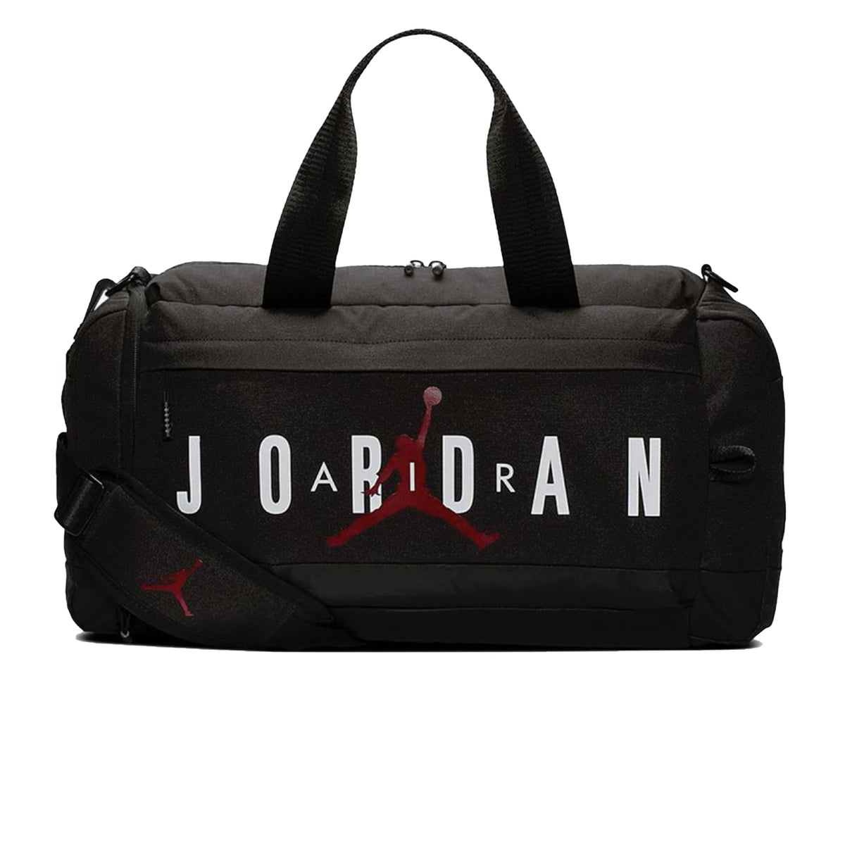 Jordan Air Duffel Gym Duffel bag (Black) by Nike – One Size, Polyester, Black, Model SM0168-023