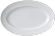 AL-14 Alpine Oval Platter, 12", Bright White (Pack of 12)