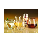 Glassware Stemless White Wine Glass by Libbey – 12 Count (Pack of 1), 17.0 fluid_ounces, Glass, Clear, Pack of 12