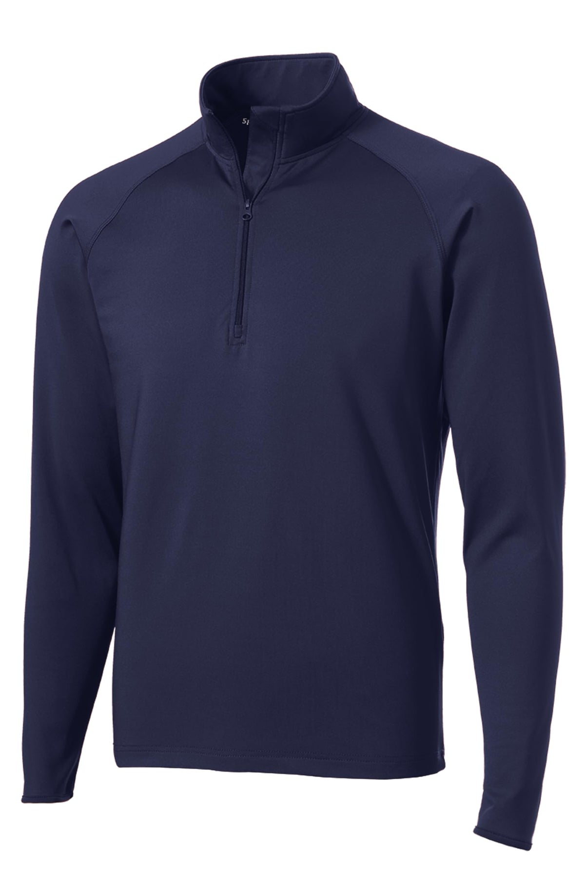 Unisex Tall Sport-Wick Stretch Quarter Zip Pullover True Navy by SPORT-TEK – 4X-Large Tall, Jersey, True Navy, Model 788413