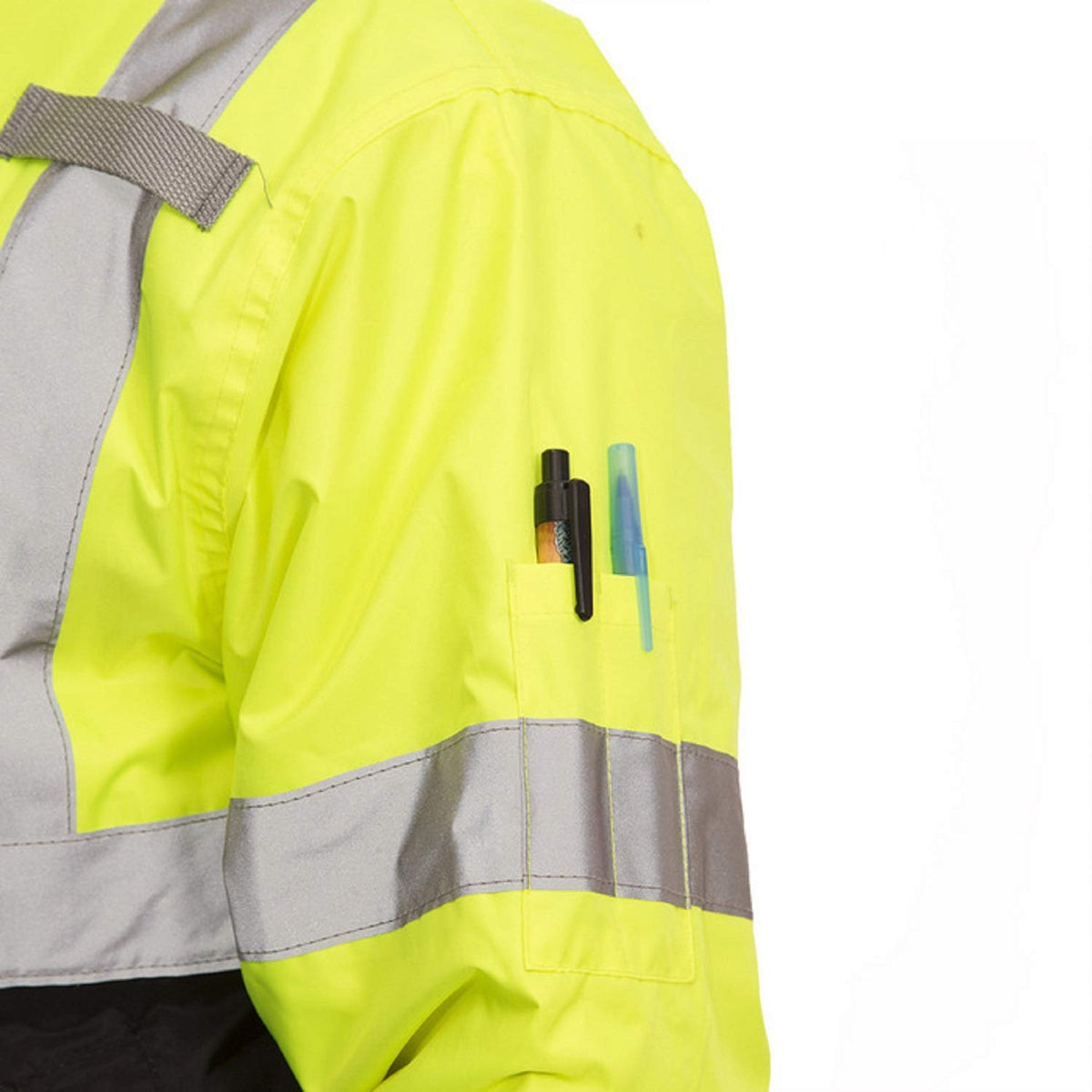Rubber J26112 Bomber II Lime Green Winter Jacket (1 Case/12 Jackets) (Large) by TINGLEY – Polyester, Green, Pack of 12