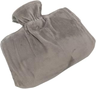 Hot Water Bottle Bag Hotpack for Hot and Cold Compress, Neck and Shoulder Pain Relief(Gray)