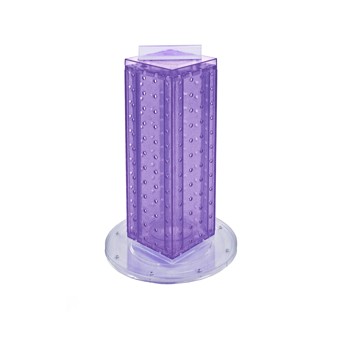 Azar Displays 4 inches x 12 inches x 9 inches / Purple / Pegboard only Panels & Units