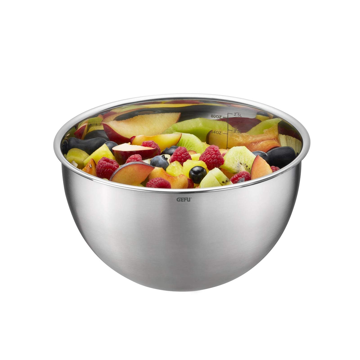 Mondi Bowl Set by GEFU – 3 Piece, Stainless Steel, Pack of 3, Model 89430