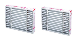FC100A1037, 2-Pack Ultra Efficiency Air Cleaning Filter, 20X25-Inches (MERV-11) by Honeywell – Cotton, White, Pack of 2, Model FC100A1037/U