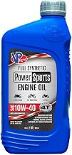 VP Racing Fuels 2937 4T Full Synthetic SAE 10W40 Engine Oil, Quart (1 Pack)