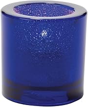 Hollowick Cobalt Blue Jewel Thick Glass Tealight Lamp