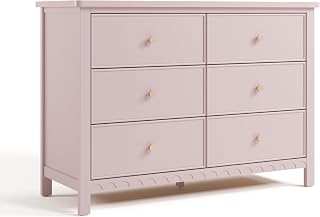 Graco Sasha 6 Drawer Dresser, Blush