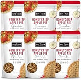 The Safe + Fair Food Company Honeycrisp Apple Pie Granola - 12oz, 6 Pack | Gluten-free, vegan & plant-based snack, non-GMO, kosher, no preservatives, whole grains
