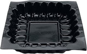 Sasa Demarle - Fluted Square Cake Flexipan, Elegant Baking Mold, Black, 8.68' x 9.43' x 1.93" High, 74.38 Oz, Silicone-Fiberglass, NSF Certified