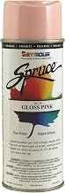 Spruce General Use Spray Paint 12 Oz. Gloss Pink 12 Cans/Case
